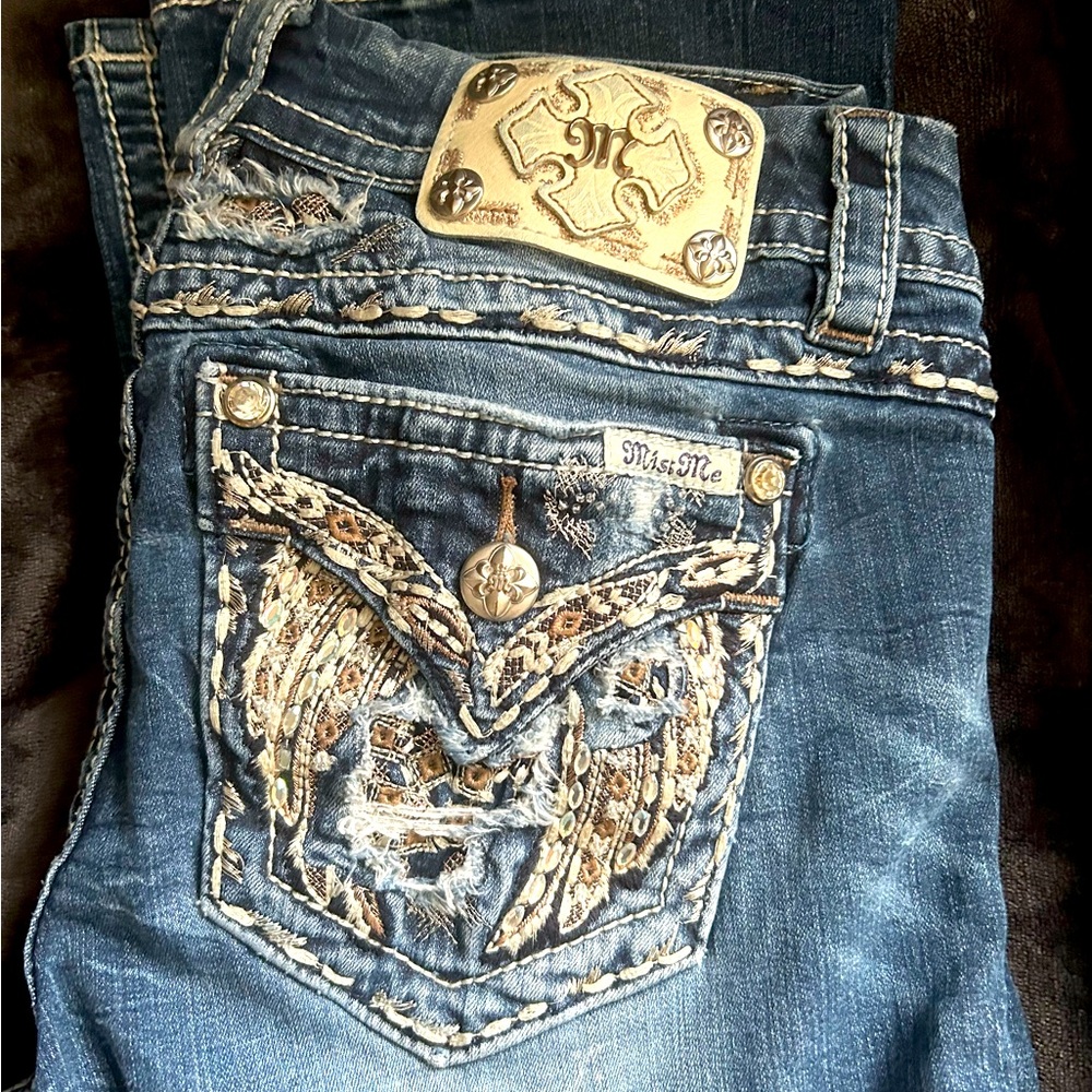 Miss me mid rise easy boot jeans